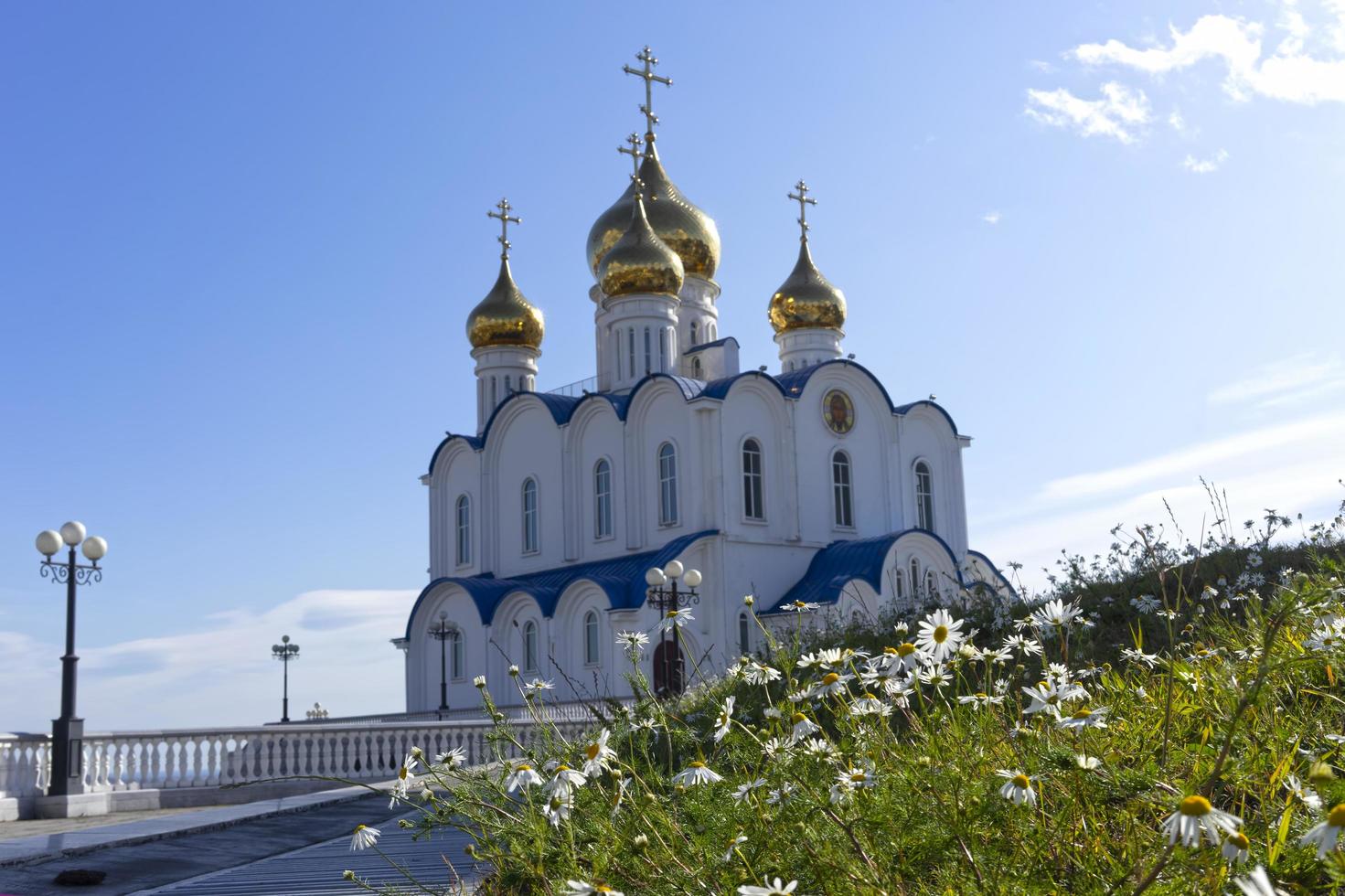 chiesa di san nicola il taumaturgo petropavlovsk kamchatsky russia foto