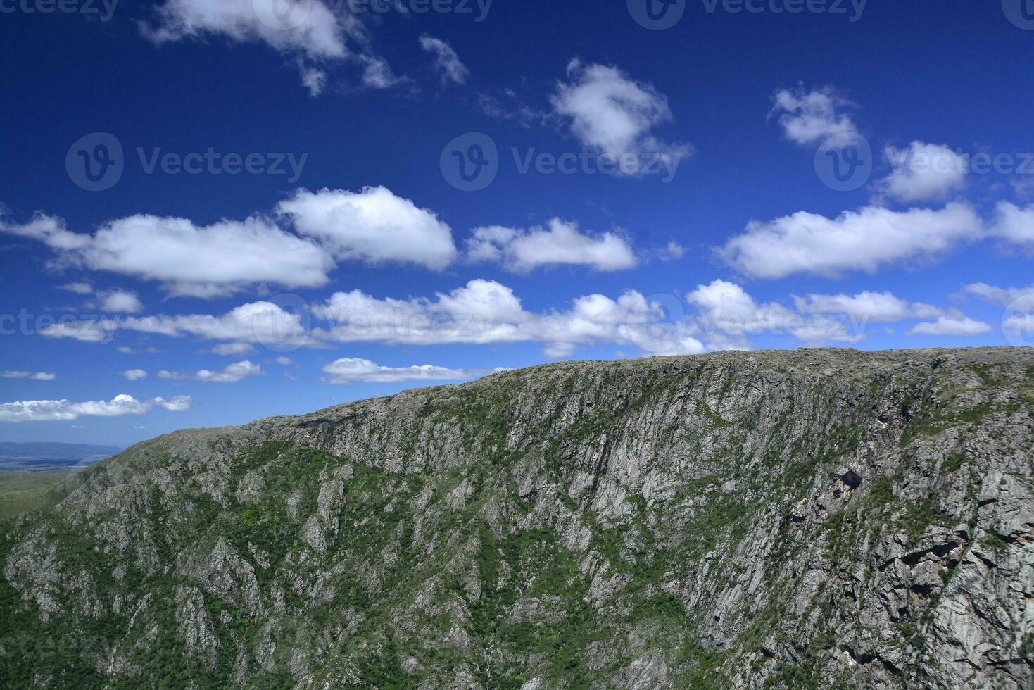 quebrada del condorito nazionale parco, cordova Provincia, argentina foto