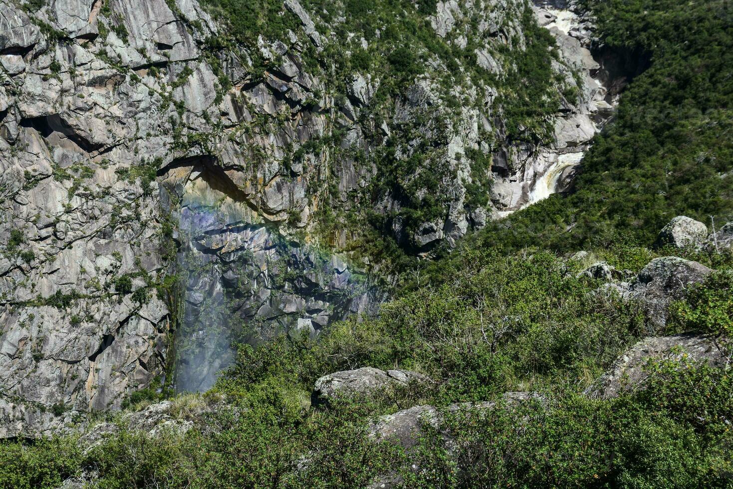 quebrada del condorito nazionale parco paesaggio, cordova Provincia, argentina foto