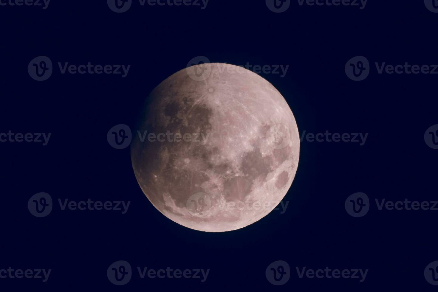 sangue Luna, eclisse visto da, la pampa, gennaio 21, 2019 argentina foto