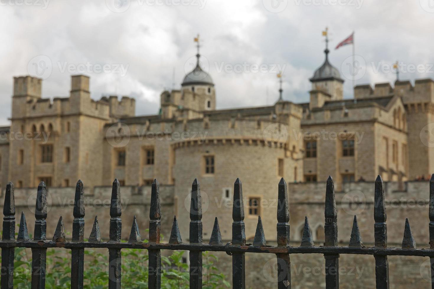 vista della torre di londra, londra, regno unito foto