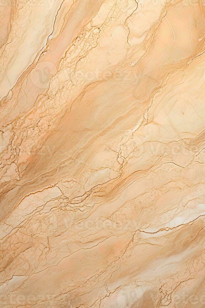 beige marmo struttura sfondo. beige marmo pavimento e parete piastrella. naturale granito pietra. ai generato foto