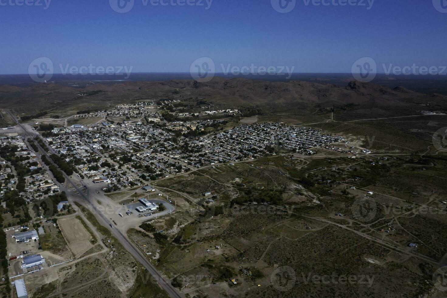 sierra Grande città, rio negro Provincia, patagonia, argentina. foto