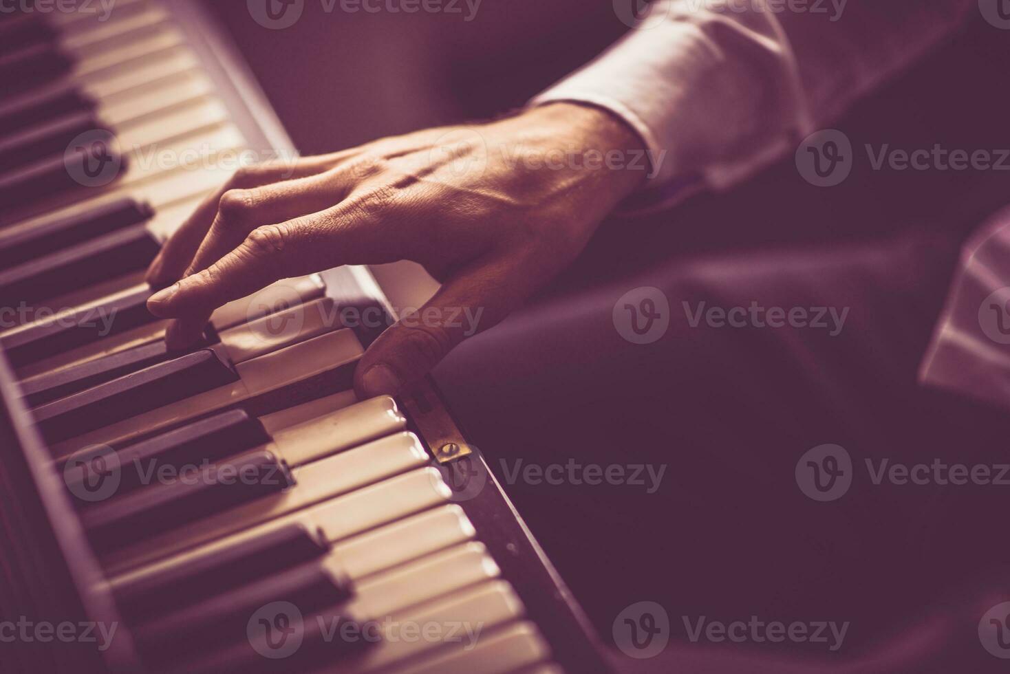 il pianoforte giocatore foto