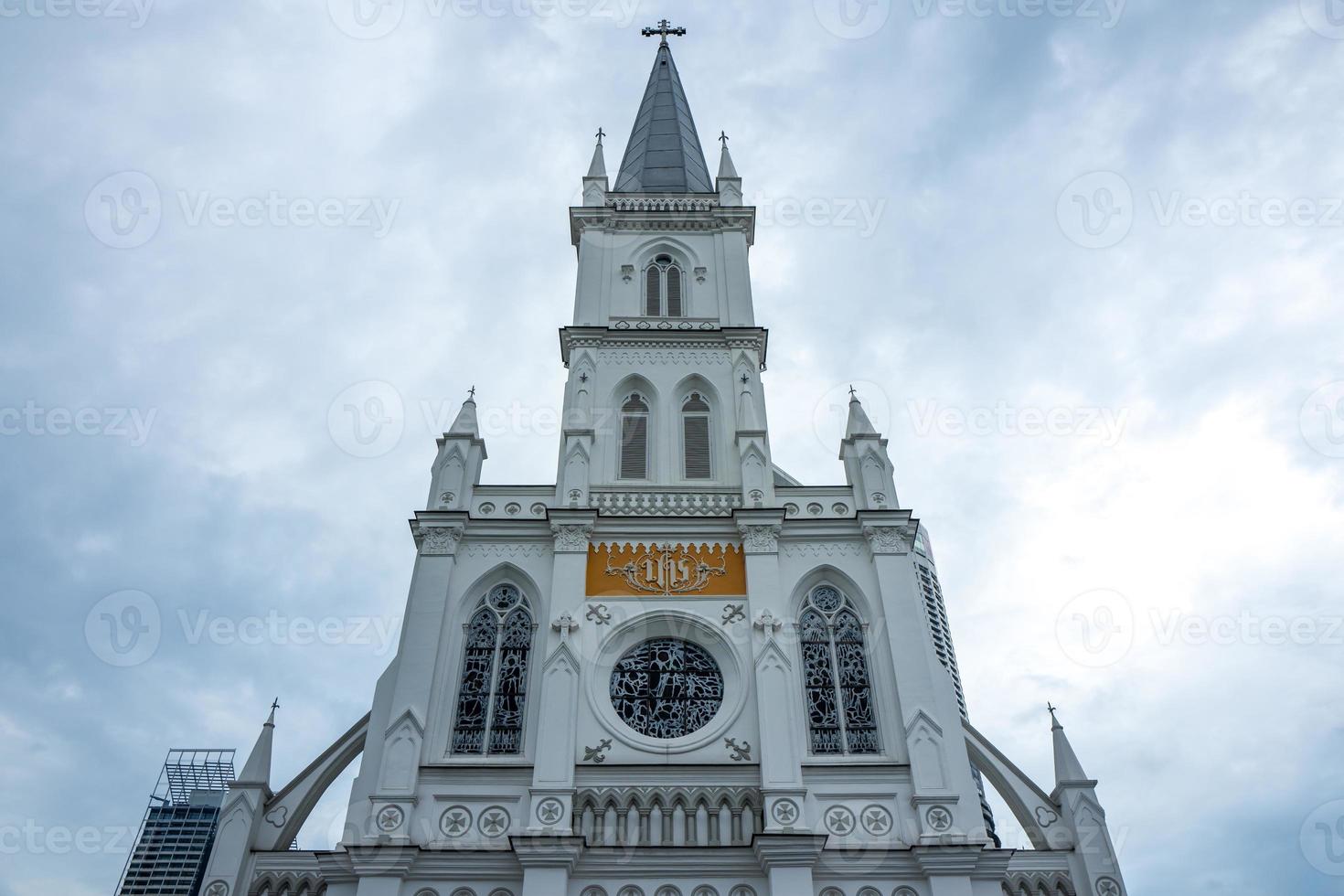 l'edificio chijmes a singapore foto