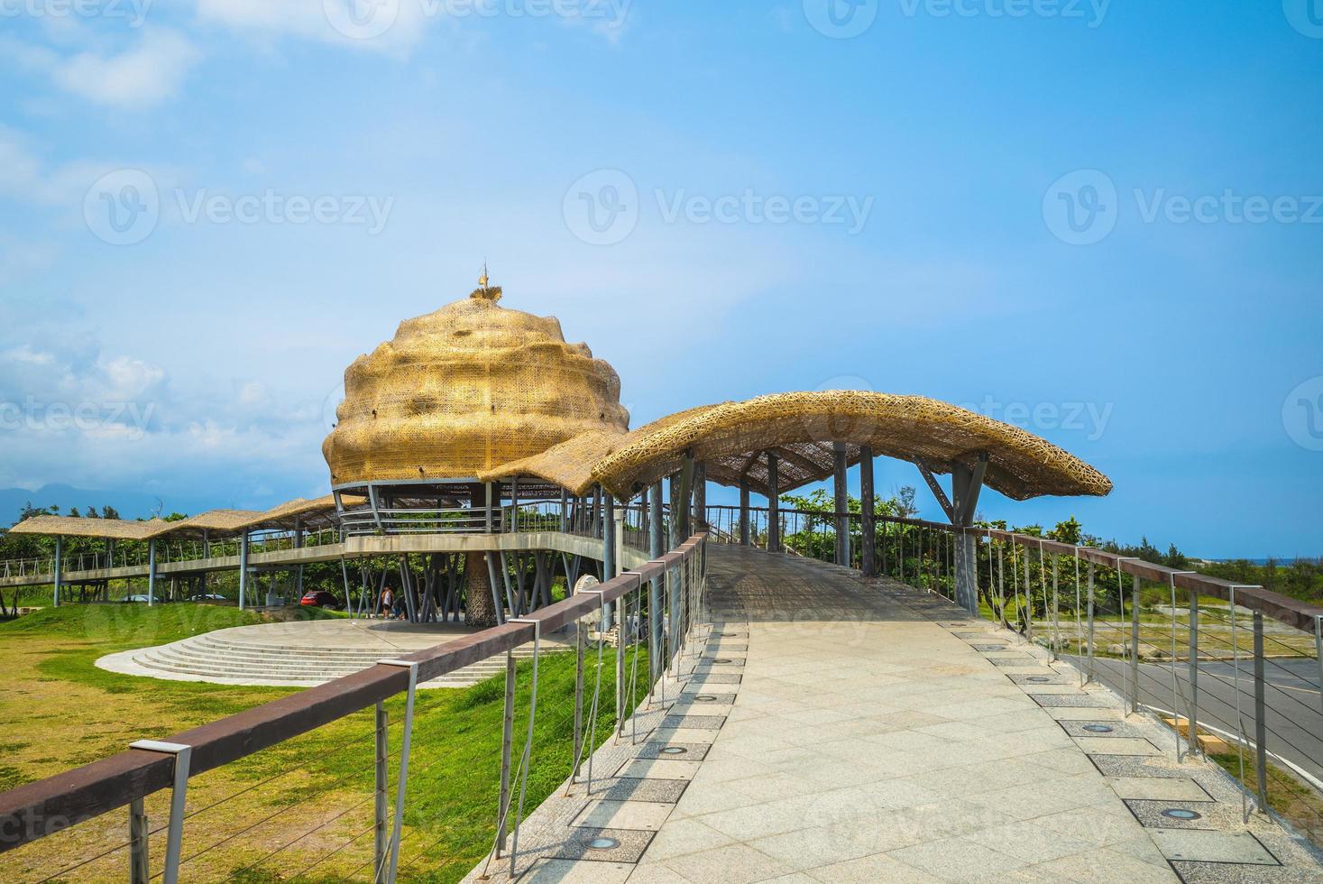 punto di riferimento internazionale del parco sul mare a taitung, taiwan foto