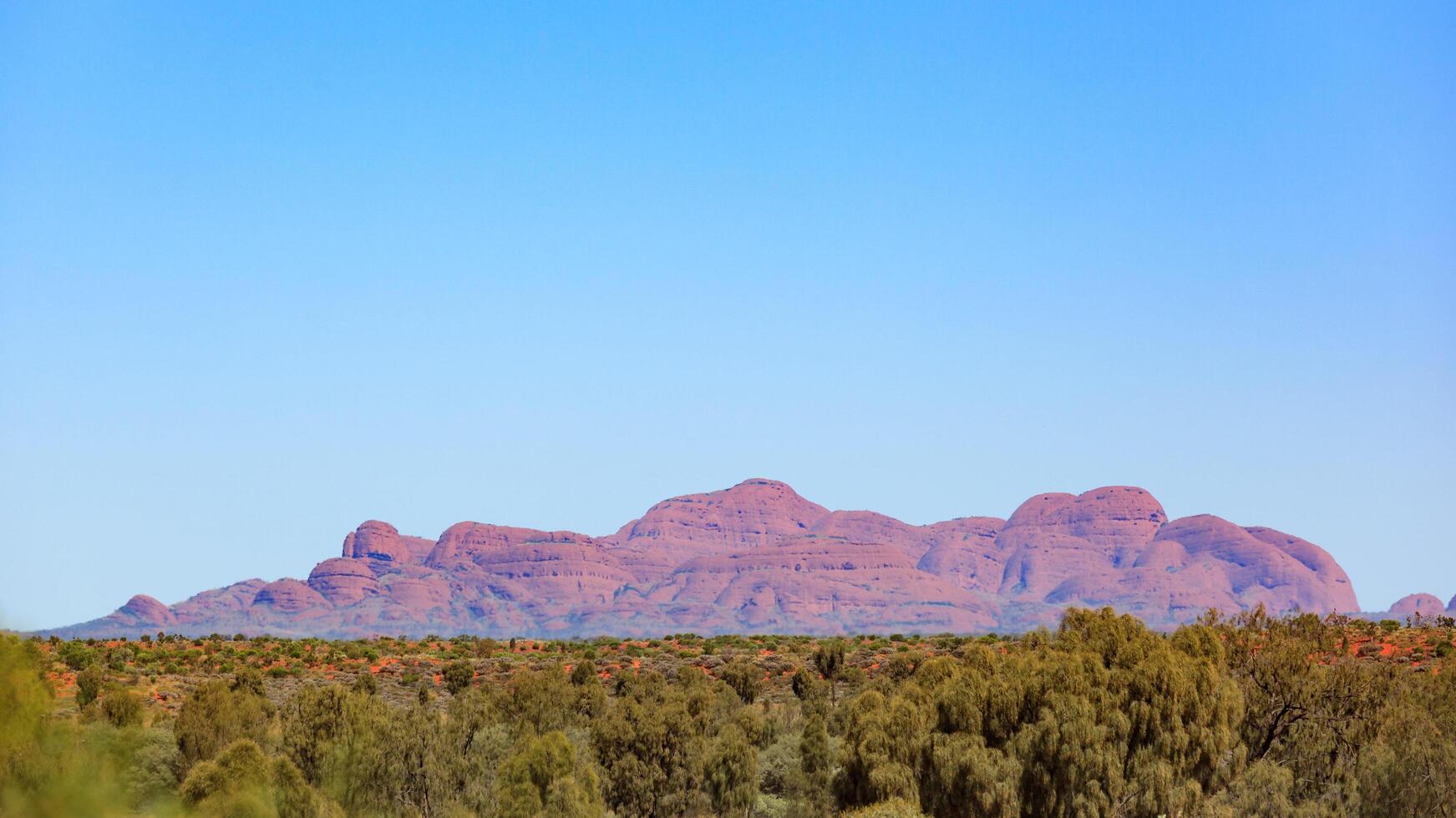 kata tjuta dall'aeroporto di ayers rock territorio settentrionale australia foto