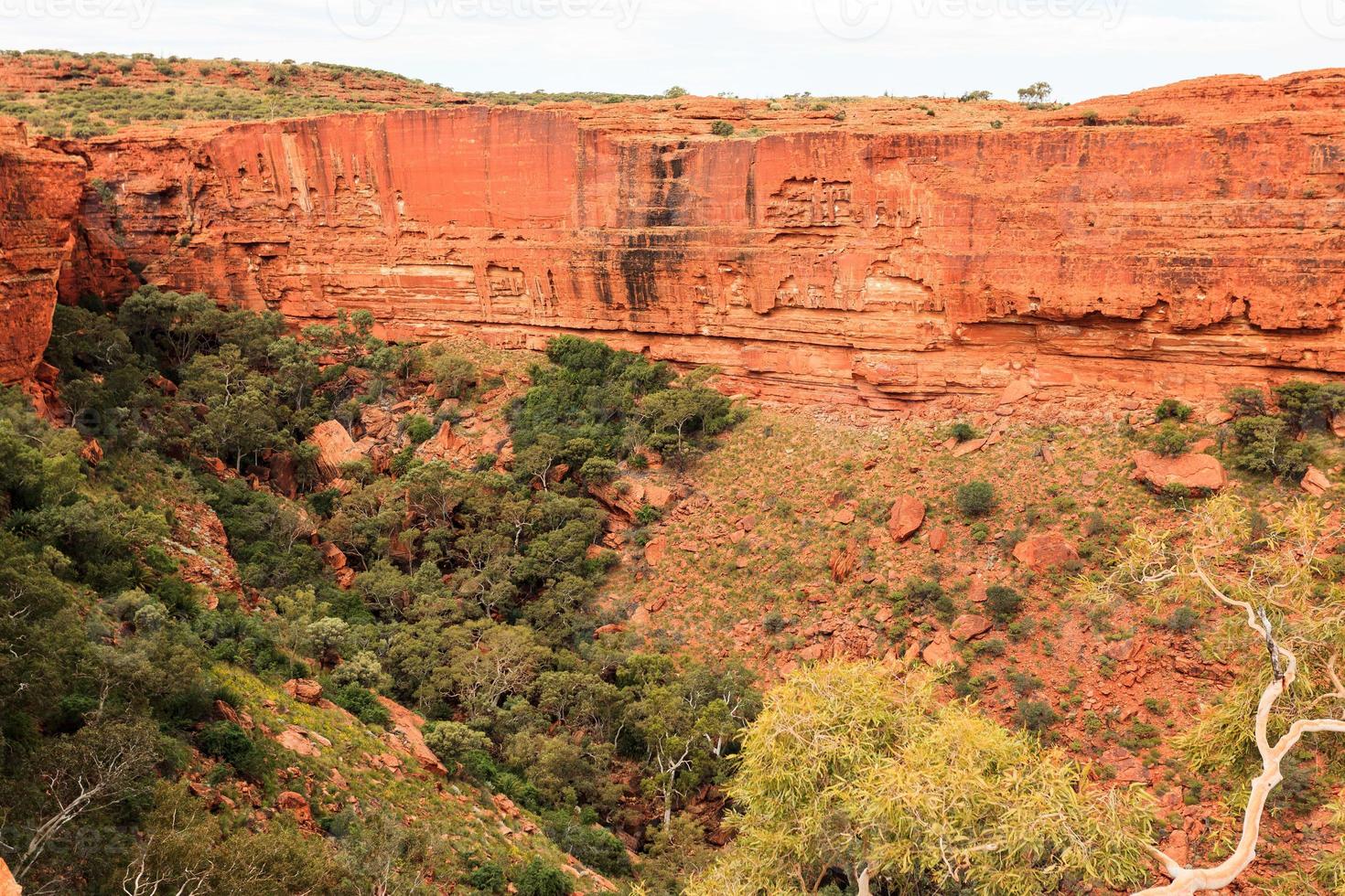 kings canyon territorio settentrionale australia foto