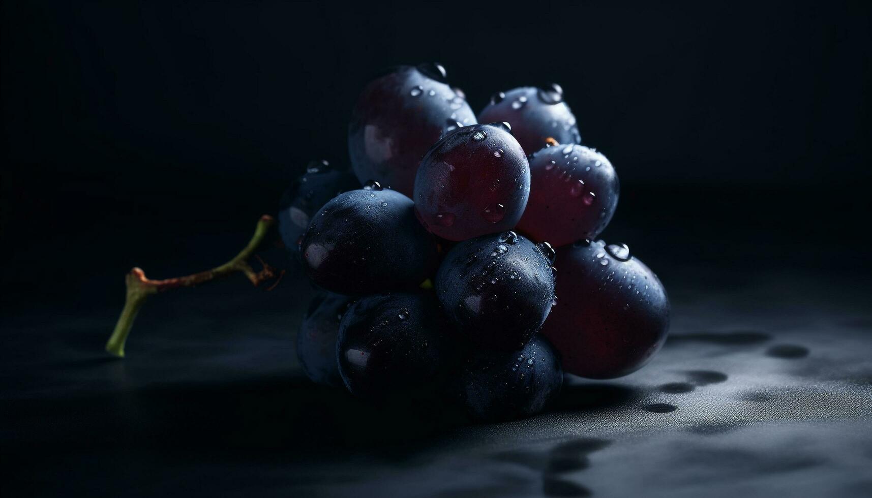 freschezza di natura generosità maturo uva, succoso, dolce, salutare merenda generato di ai foto