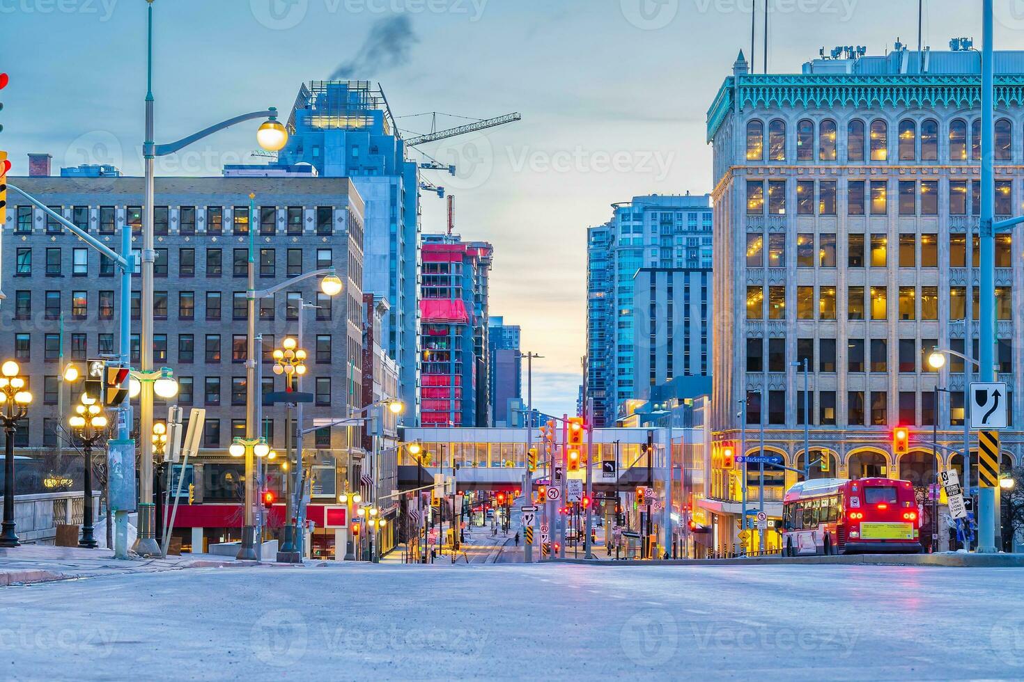 centro attività commerciale centro di ottava, Ontario nel Canada foto