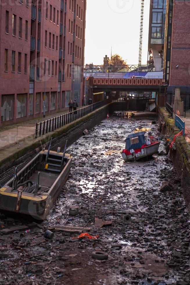 Rochdale Canal a Manchester, Inghilterra foto