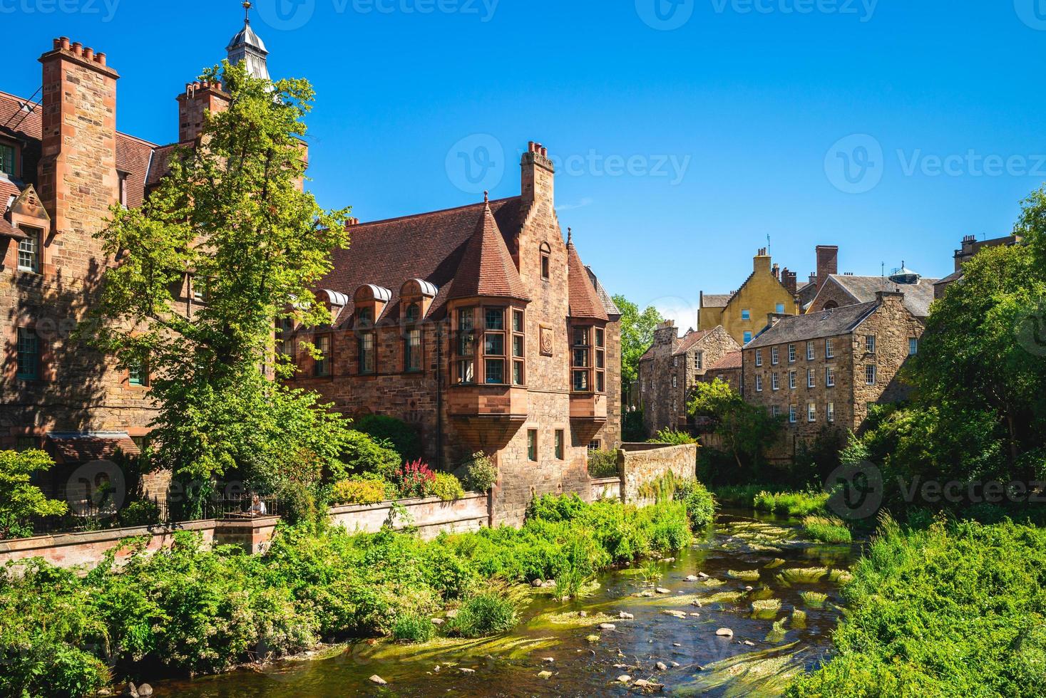 acqua del villaggio di leith a Edimburgo, Scozia, Regno Unito foto