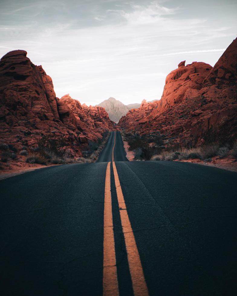 valle del fuoco in nevada, usa foto