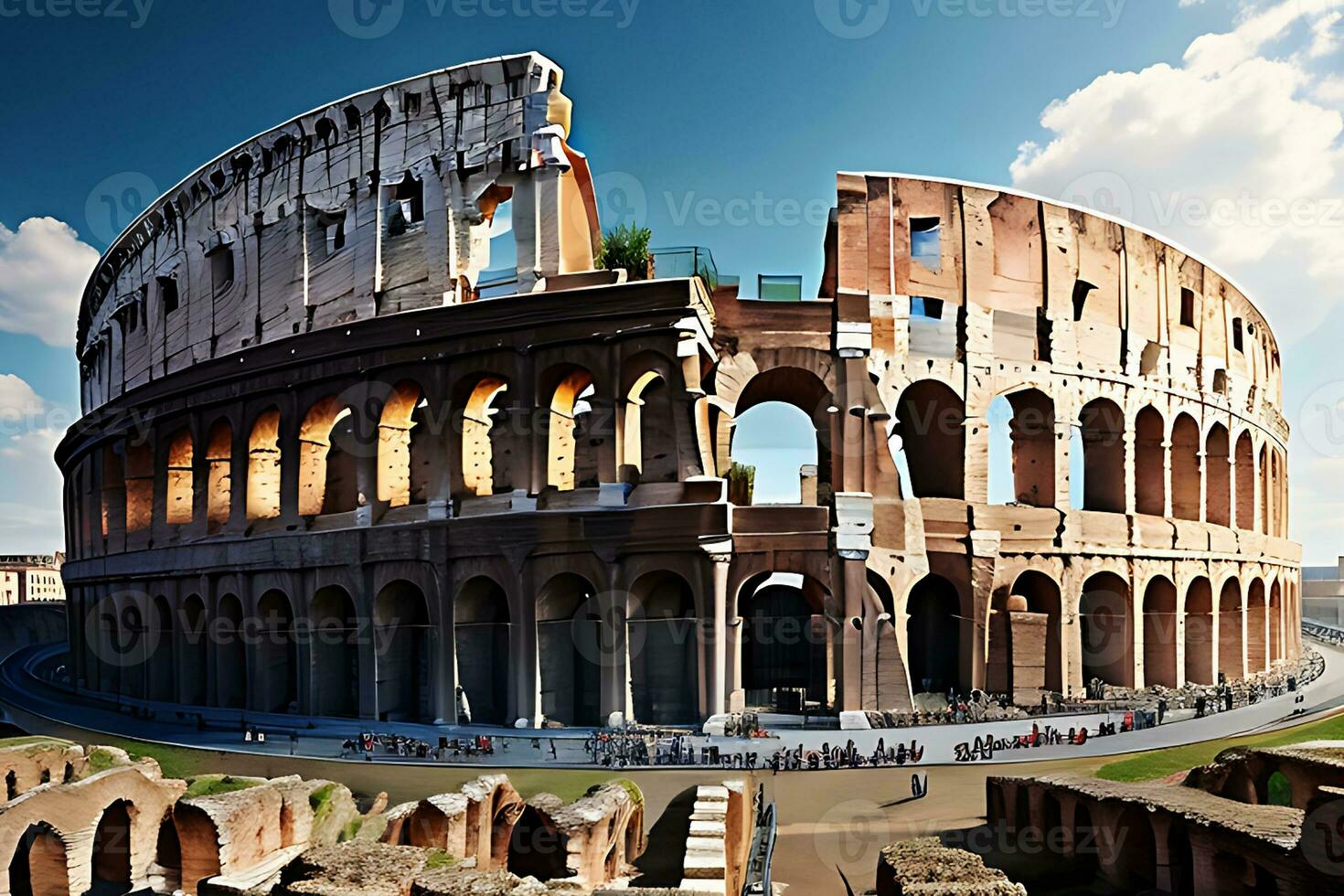 foto romano colosseo