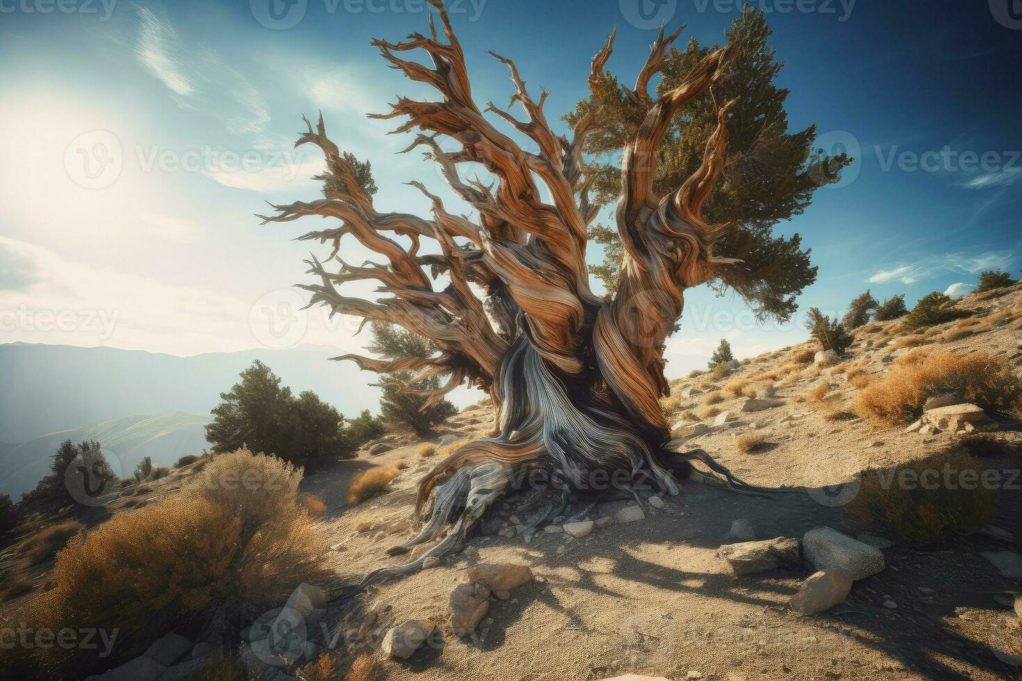 pino pinus. creare ai foto