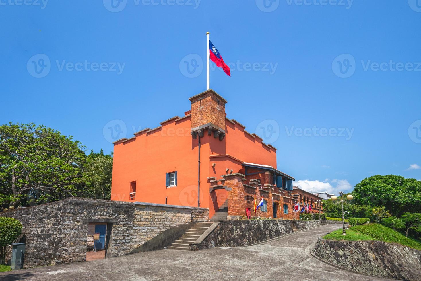 forte santo domingo a tamsui,taipei, taiwan foto