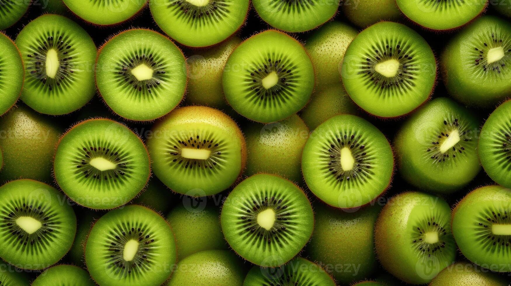 Kiwi frutta sfondo ai generato foto