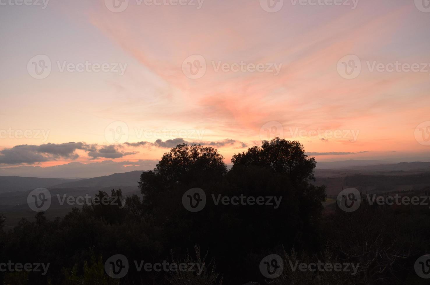 paesaggio della campagna toscana foto