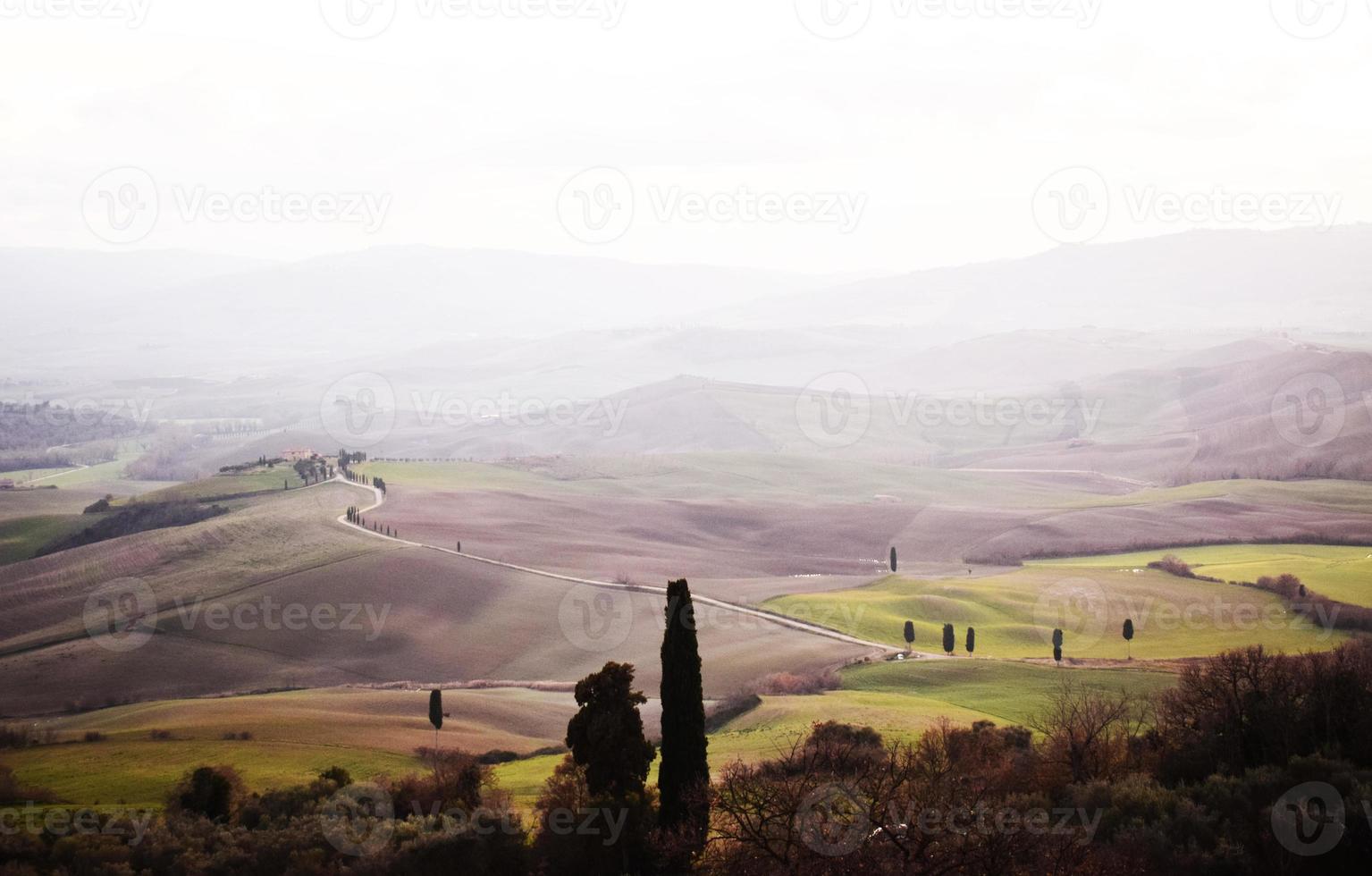 paesaggio della campagna toscana foto