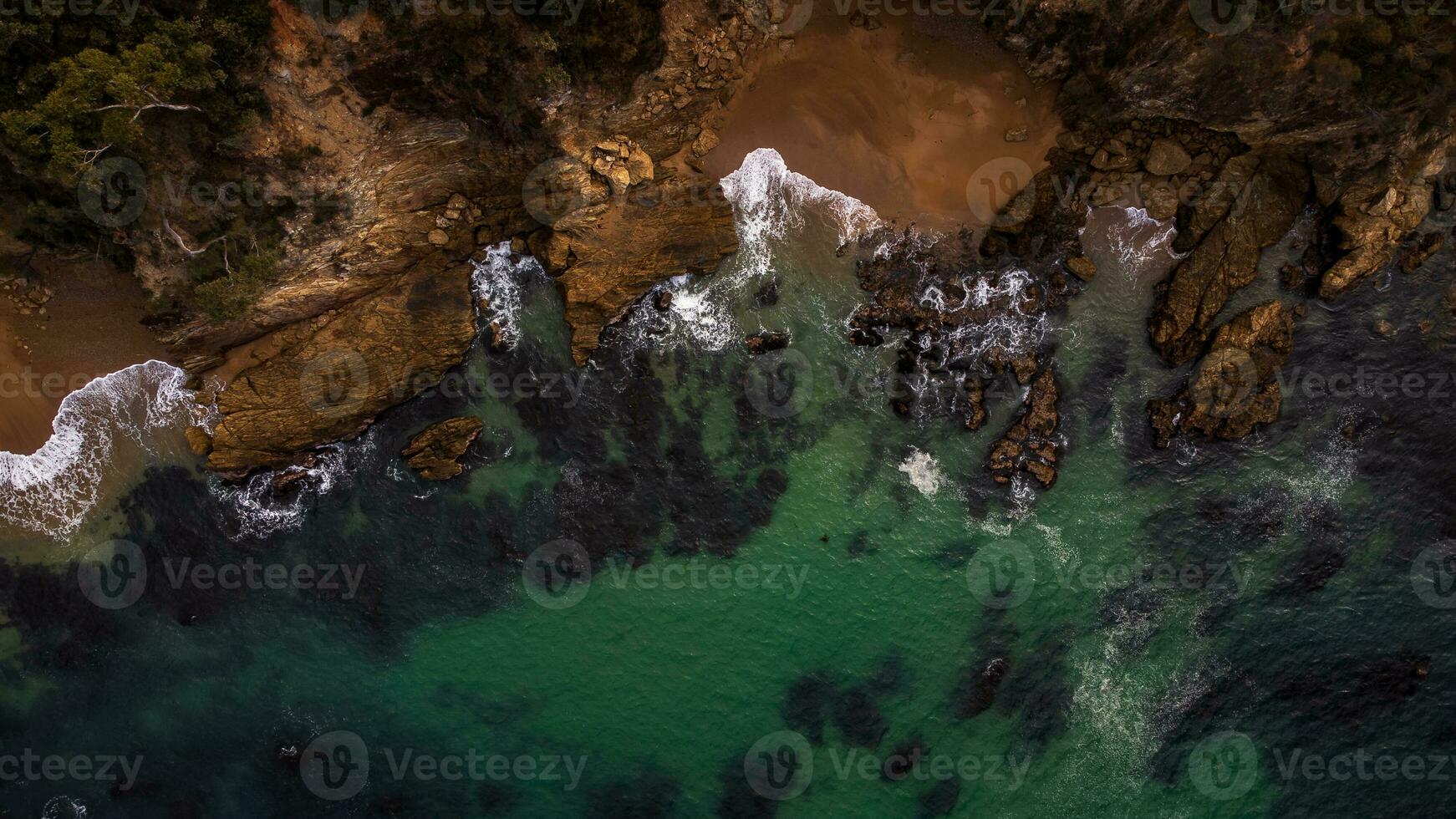 aereo scatti di batehaven NSW Australia foto