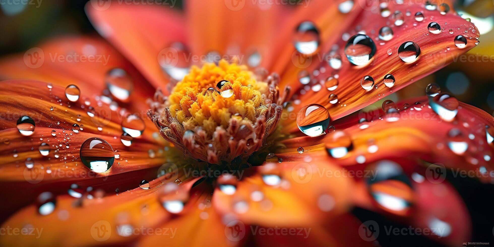 ai generato. ai generativo. botanico fiore petalo con acqua far cadere. estetica fiorire romantico pianta vibrazione. grafico arte foto