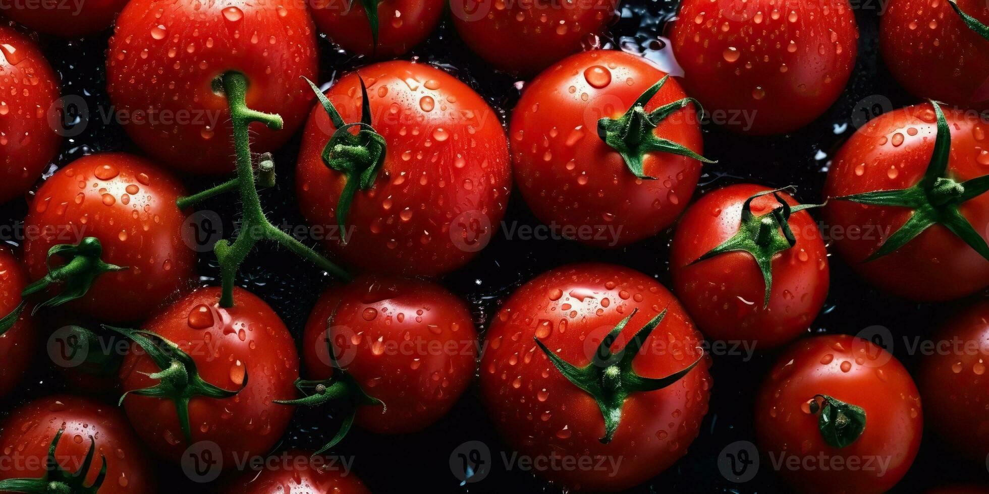 ai generato. ai generativo. eco biologico fresco rosso pomodoro. verdura vegetariano cibo nutrizione azienda agricola cibo. grafico arte foto