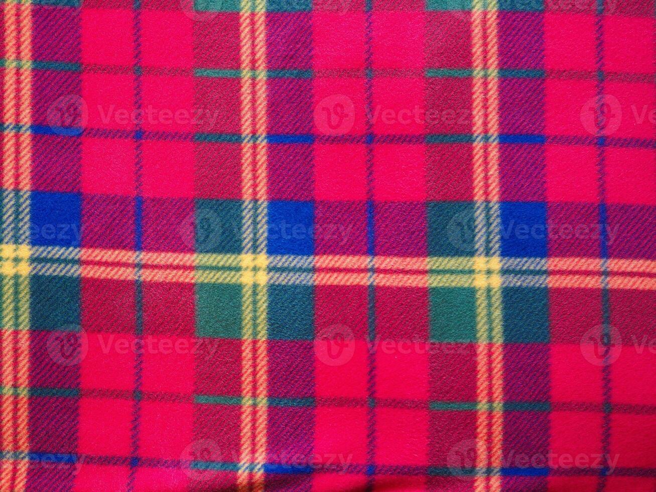 industriale stile rosso verde blu e giallo tartan struttura backgr foto