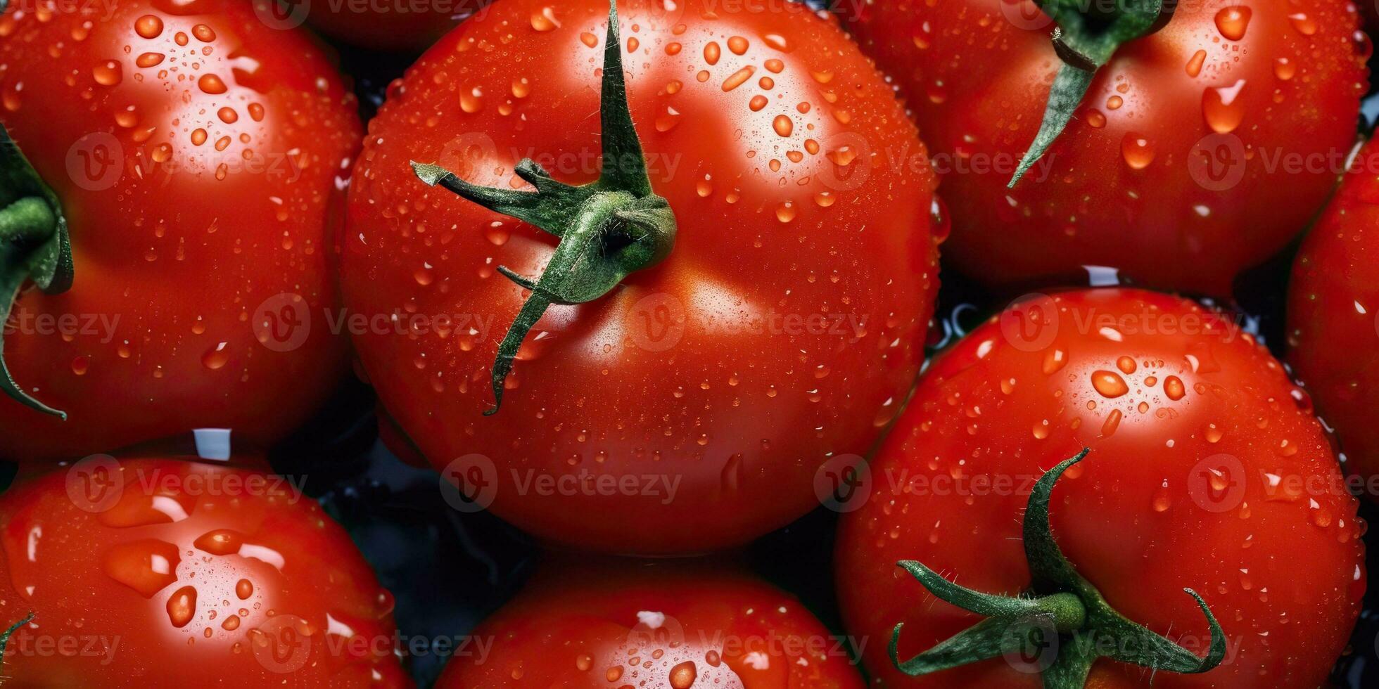 ai generato. ai generativo. eco biologico fresco rosso pomodoro. verdura vegetariano cibo nutrizione azienda agricola cibo. grafico arte foto