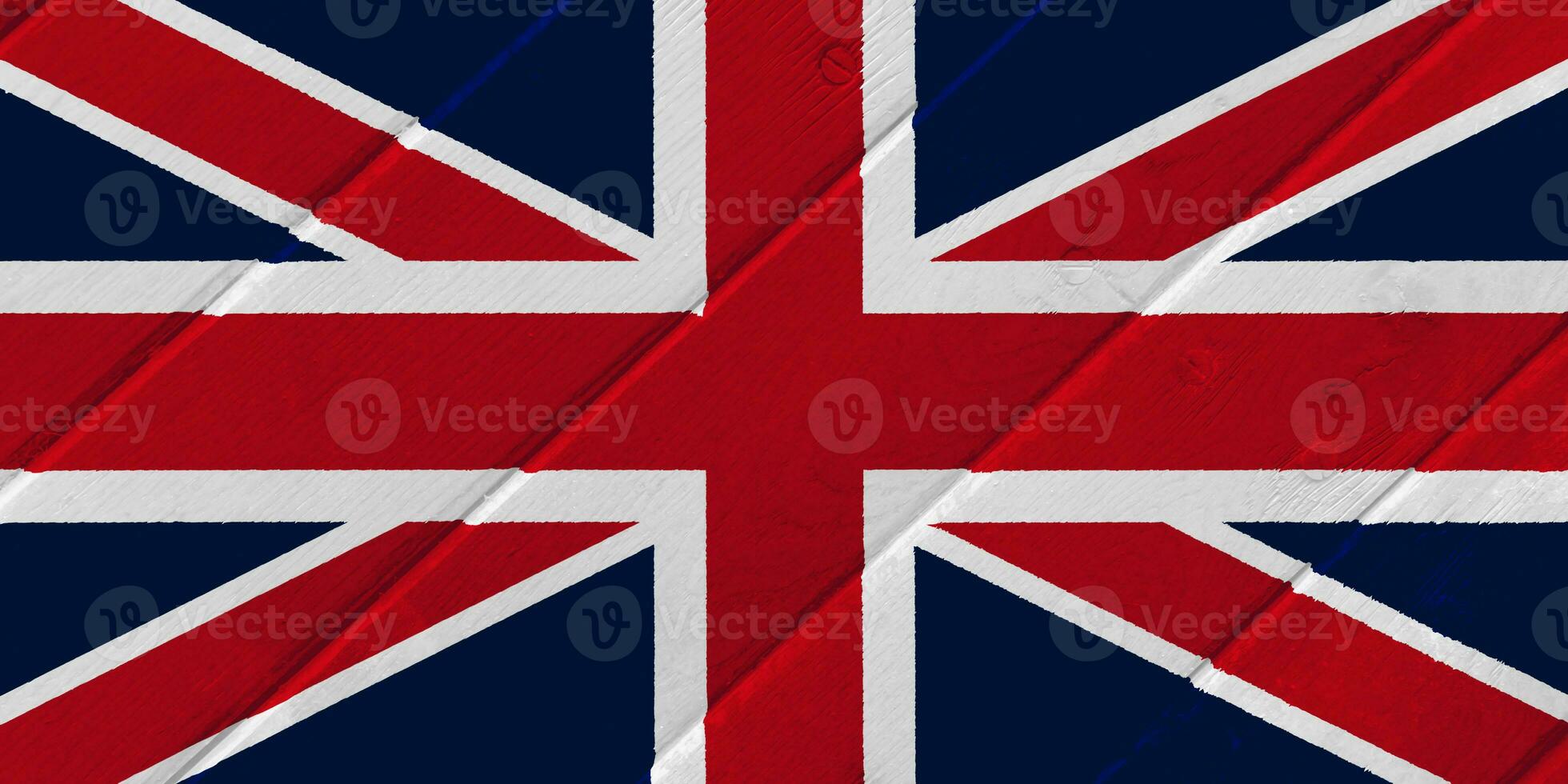 bandiera di grande Gran Bretagna su un' strutturato sfondo. concetto collage. foto
