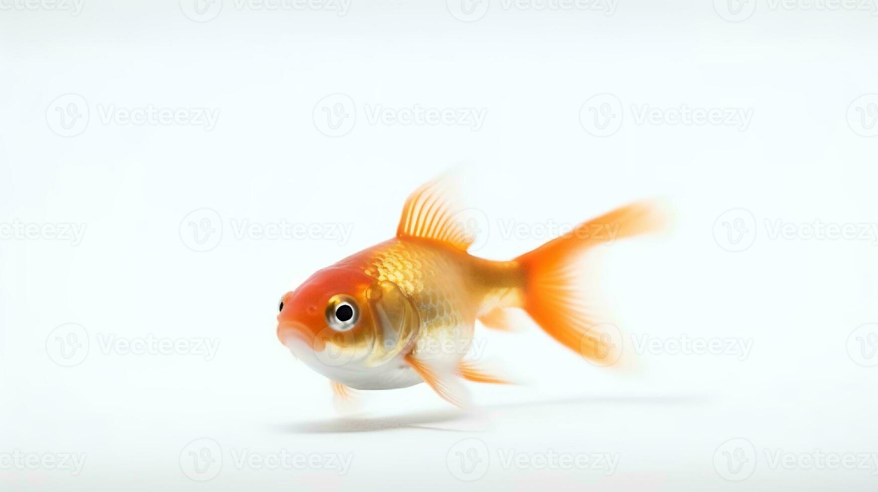 foto di un' Molly pesce su bianca sfondo