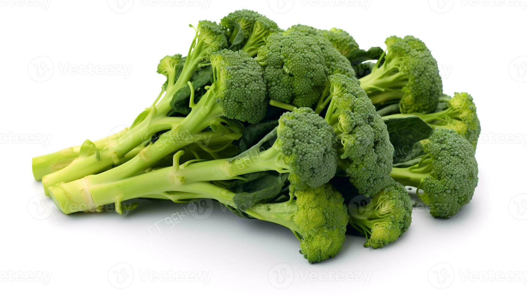 foto di broccolini isolato su bianca sfondo