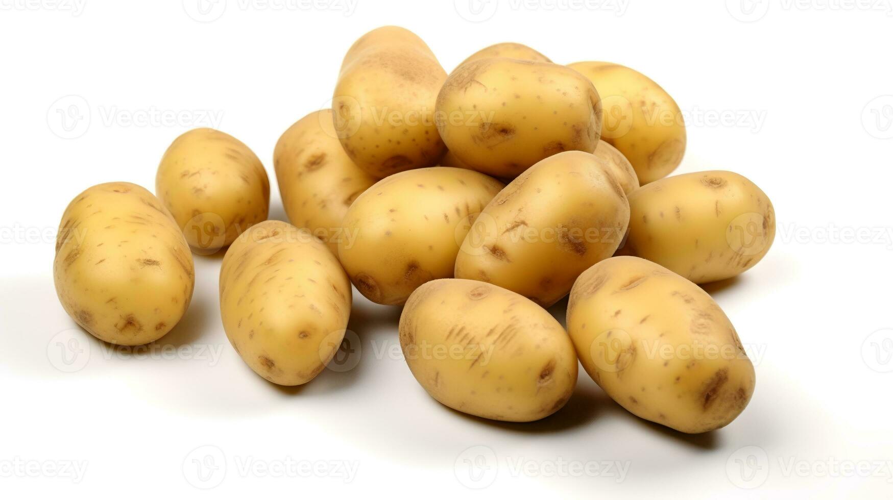 foto di patate isolato su bianca sfondo