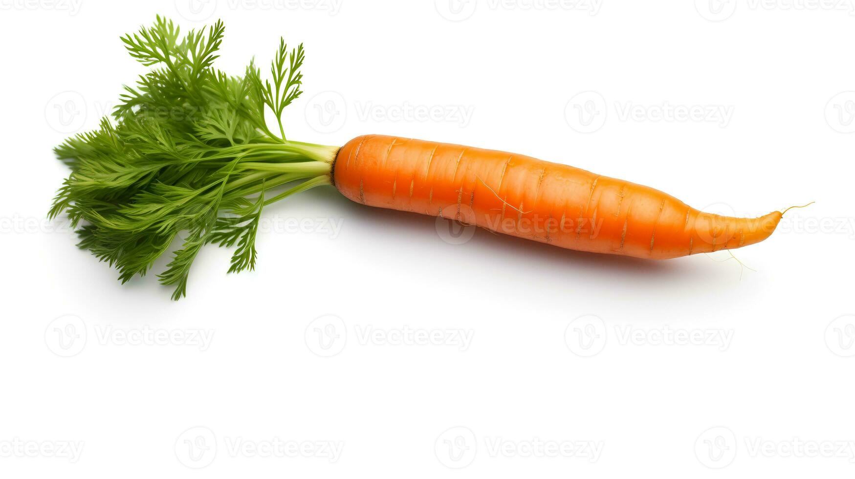 foto di carota isolato su bianca sfondo