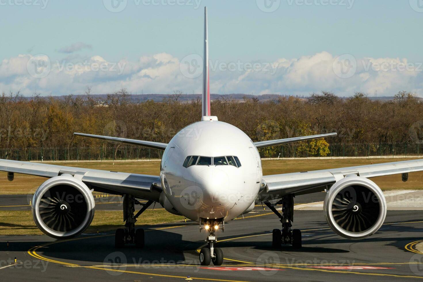 Senza titolo passeggeri aereo a aeroporto. aviazione industria e aereo. aria trasporto e volo viaggio. internazionale trasporto. volare e volare. creativo fotografia. foto