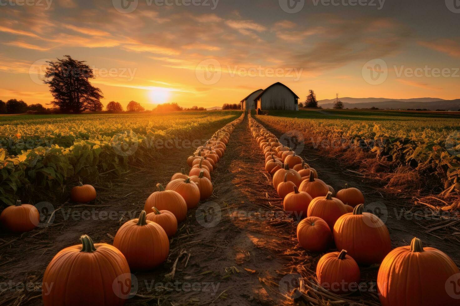 nel Questo Halloween - a tema foto, il festivo spirito di un' zucca toppa raccolto. generativo ai foto