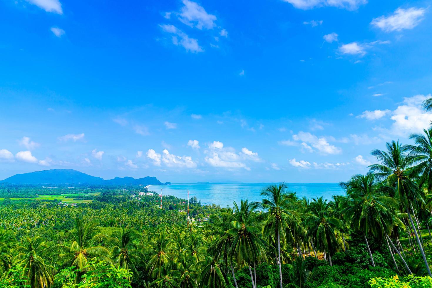 punto di vista di naern thae wada a nakhon si thammarat, tailandia foto