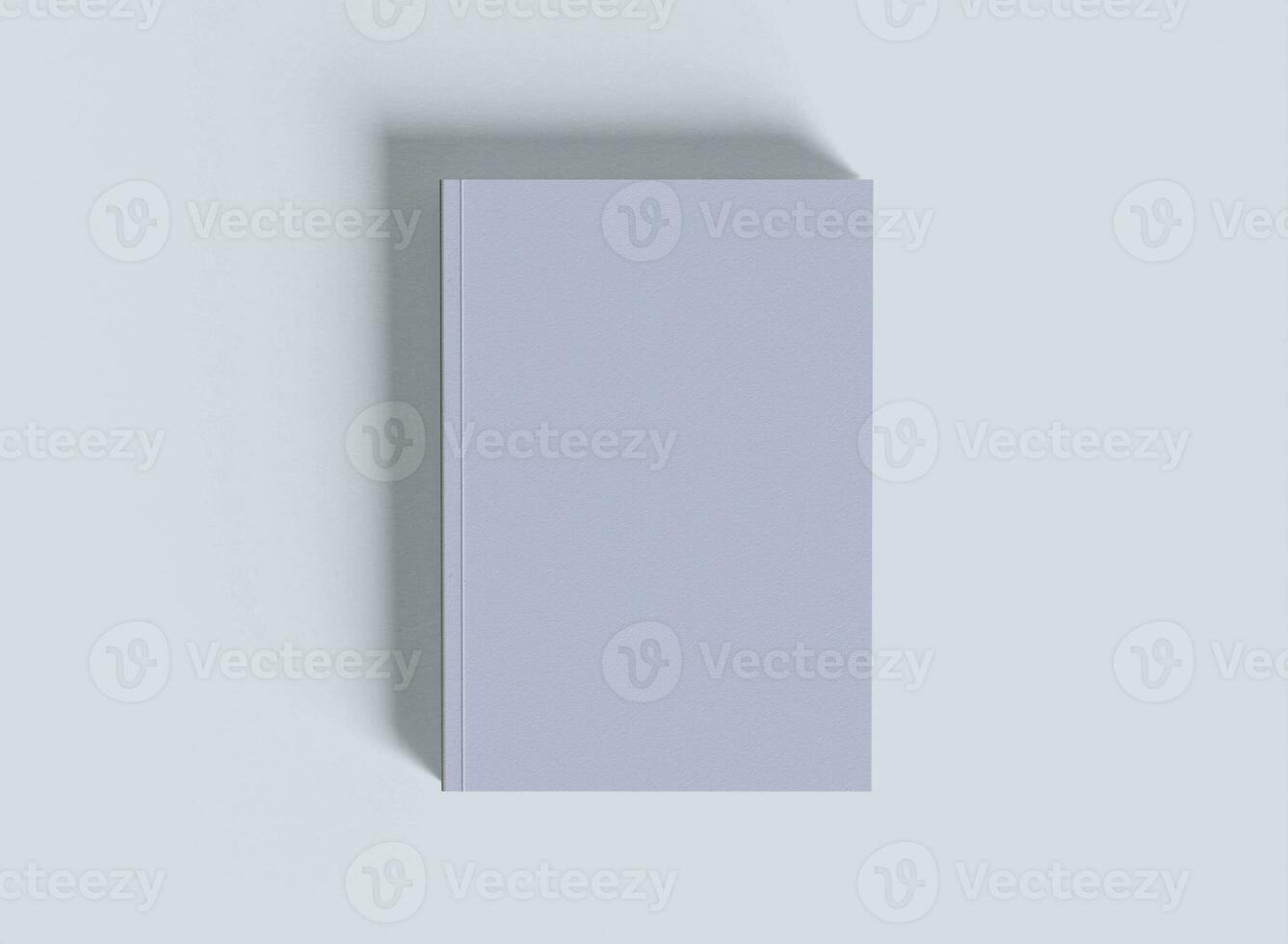 copertina libro bianca colore realistico struttura reso di 3d Software foto
