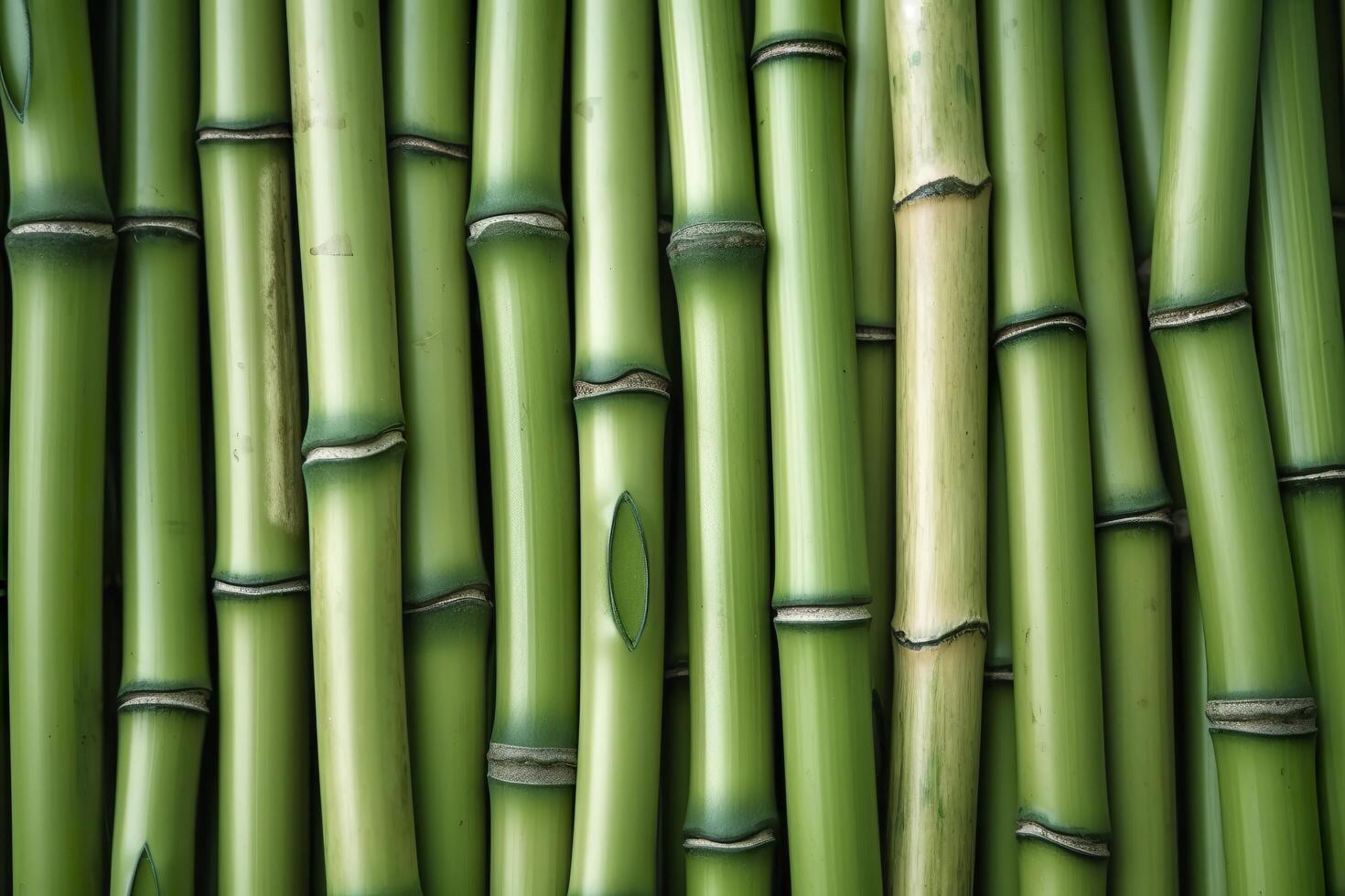 naturale verde bambù struttura o modello sfondo, ai generativo foto