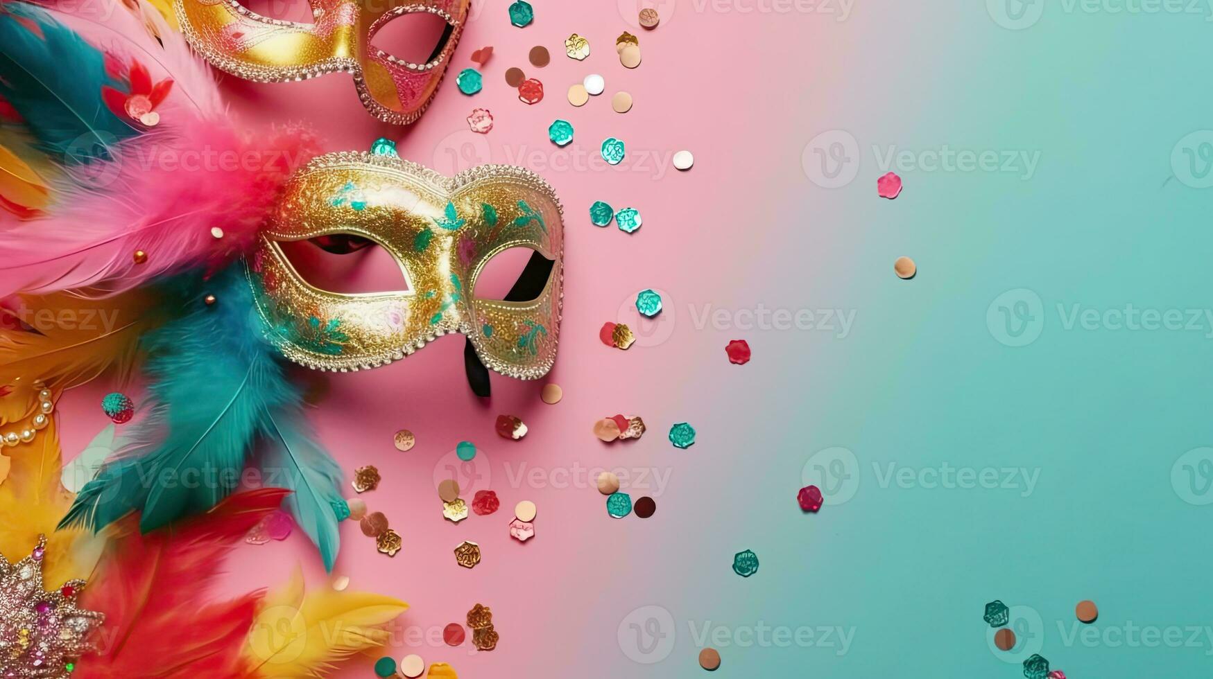 carnevale sfondo design Perfetto concetto per bandiera disegno, ai generativo foto