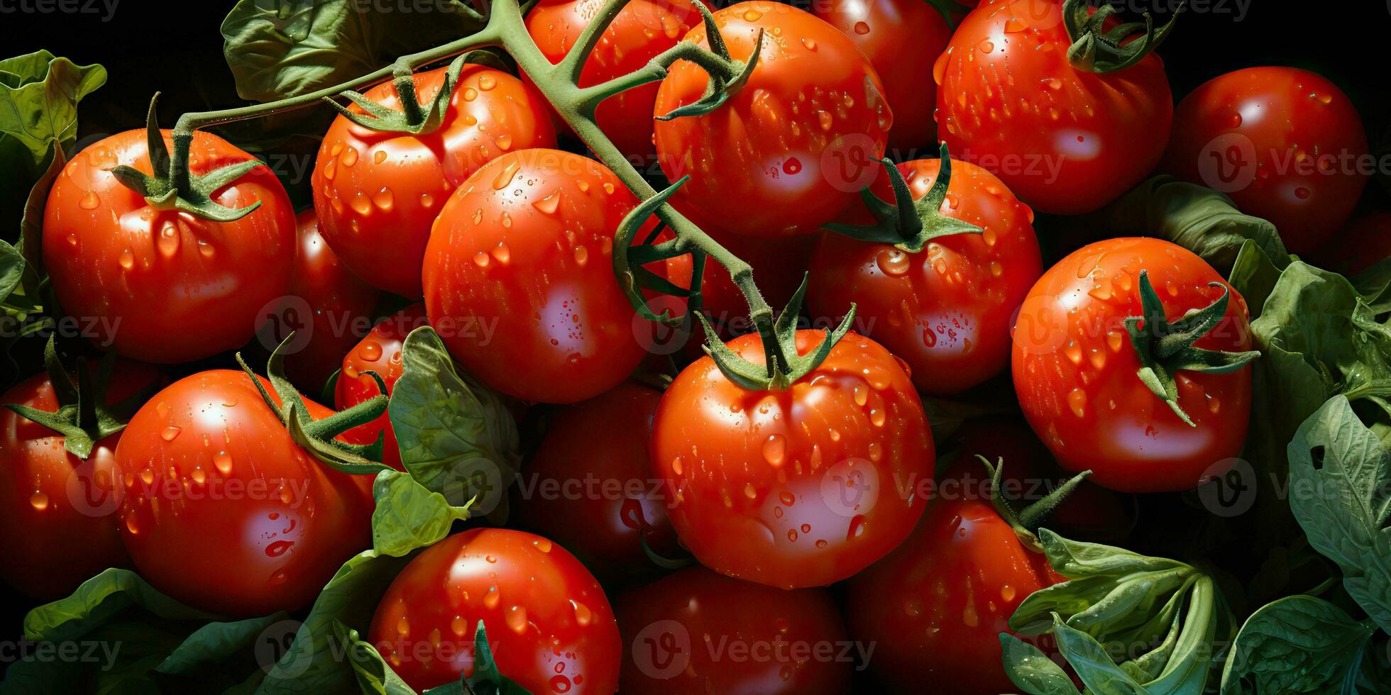 ai generato. ai generativo. molti rosso fresco pomodori verdure agricoltura. grafico arte foto