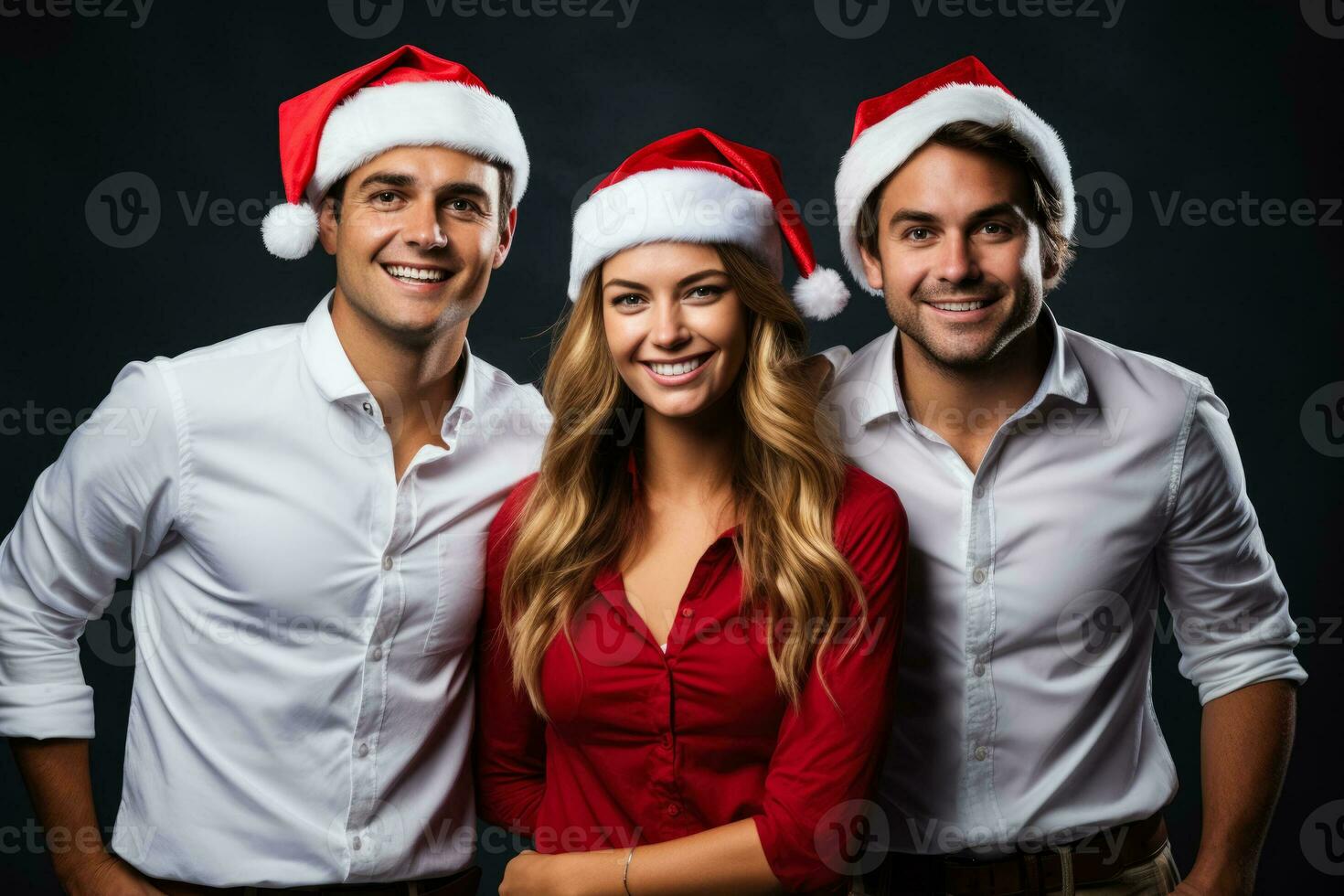 squadra di archeologo analisti su Natale foto nel Santa cappello