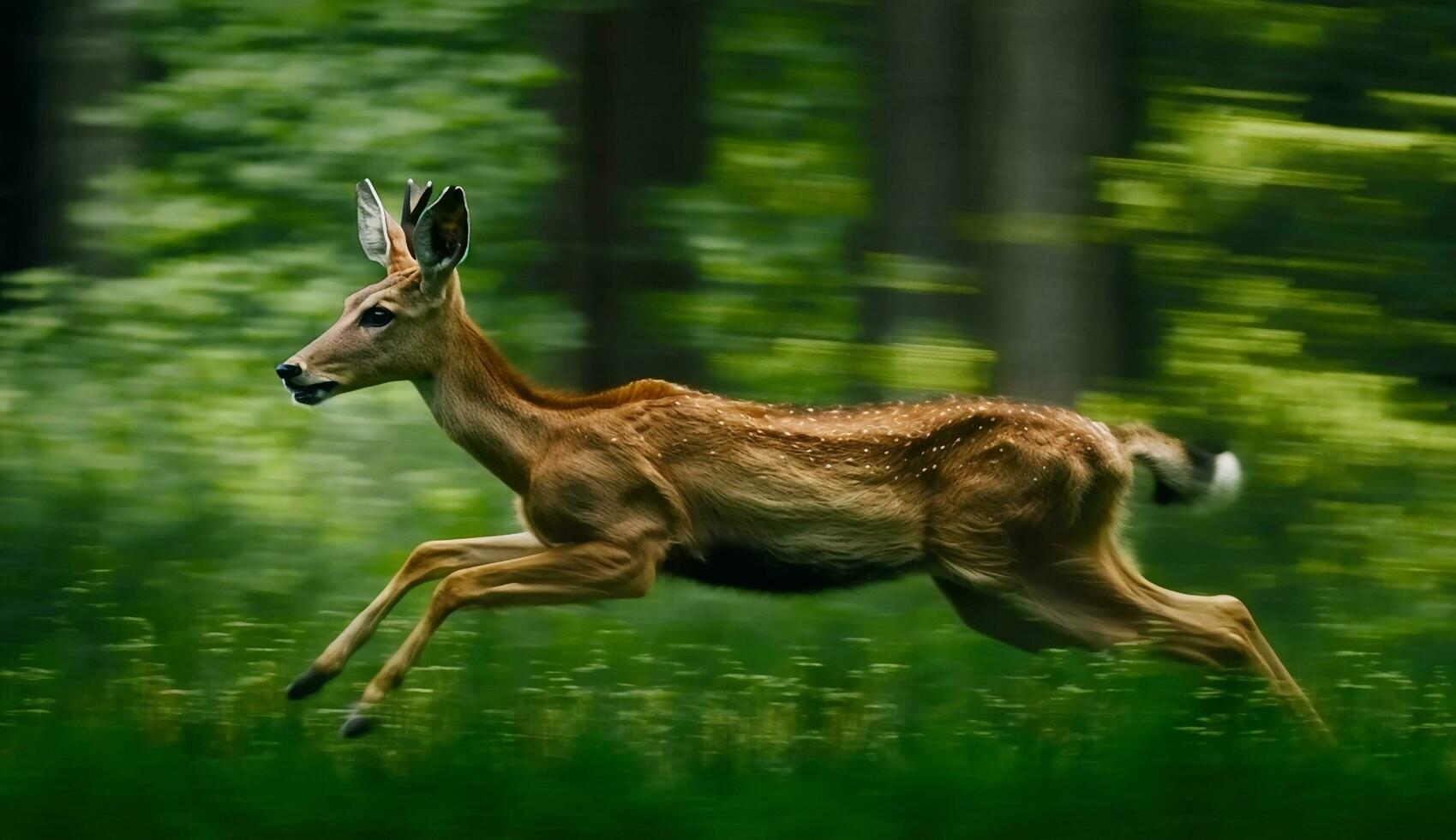 carino animale su natura. ai Immagine foto