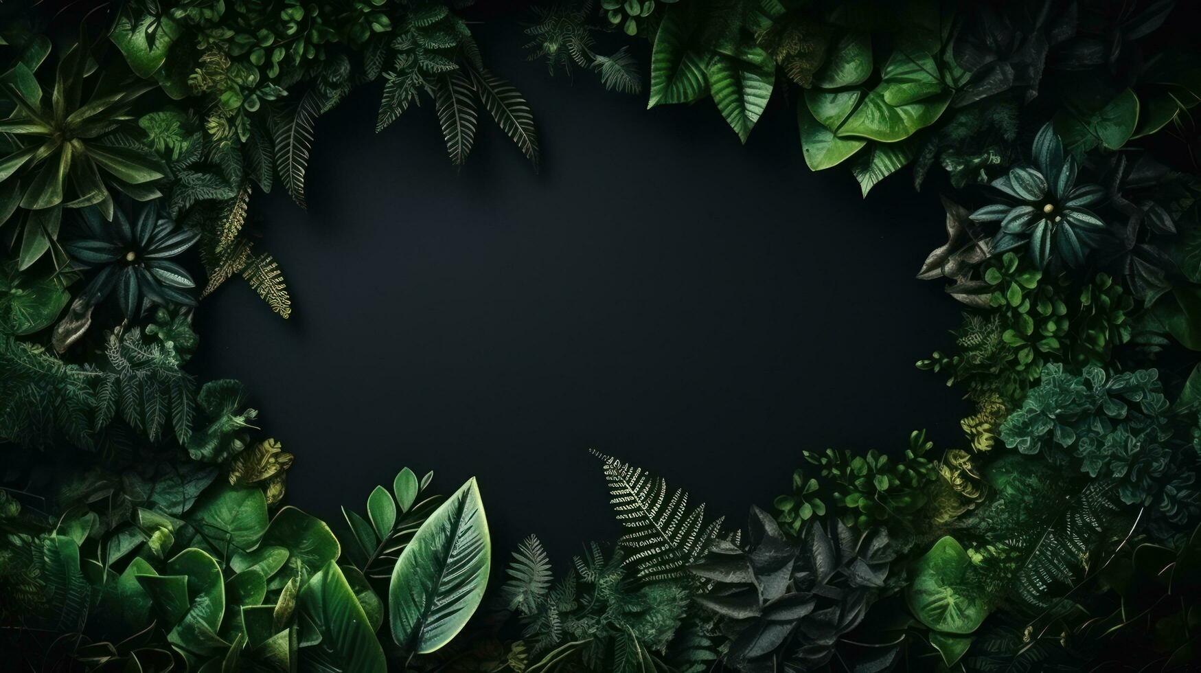 verde naturale le foglie sfondo foto