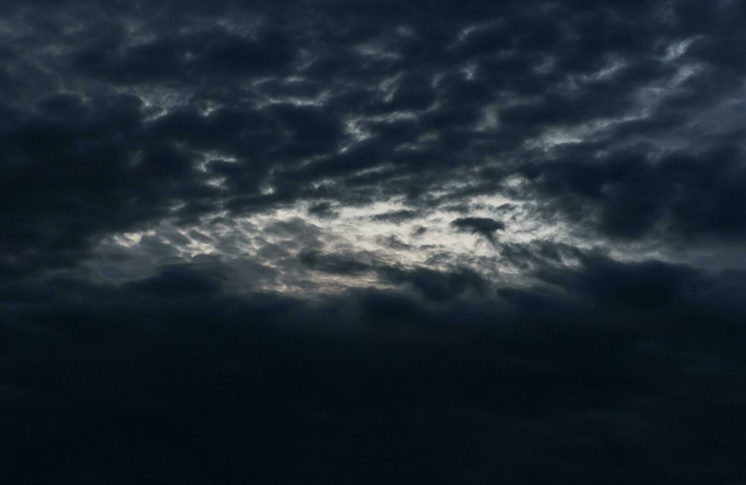 crepuscolo cielo con nube sfondo foto