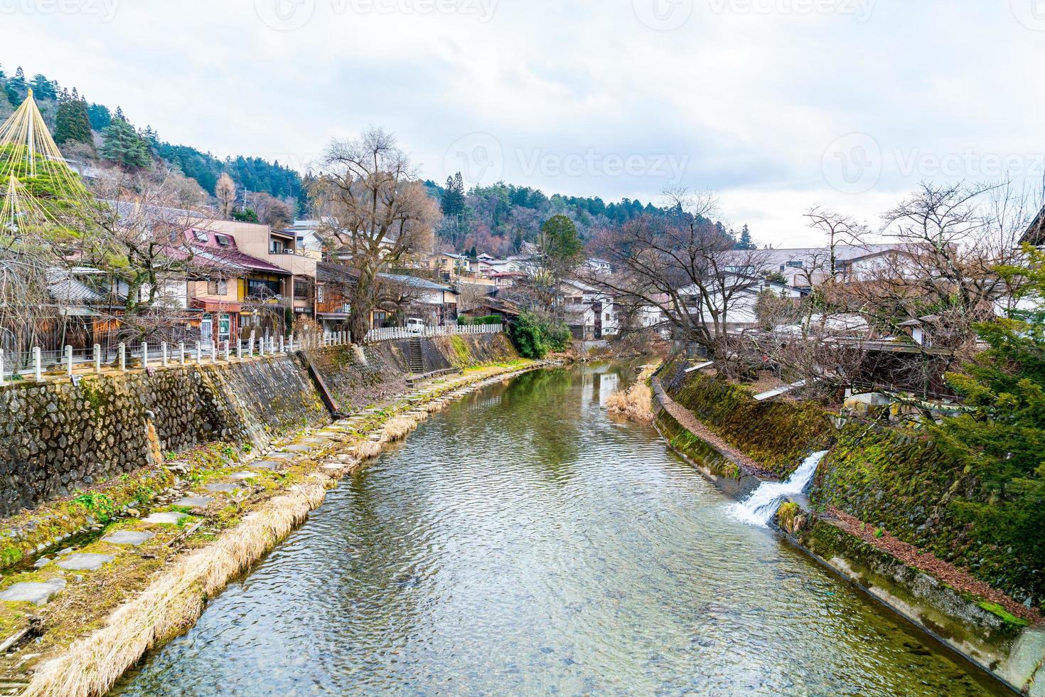 città di Takayama. è chiamato come la piccola kyoto del Giappone e si stabilisce dall'era edo. foto