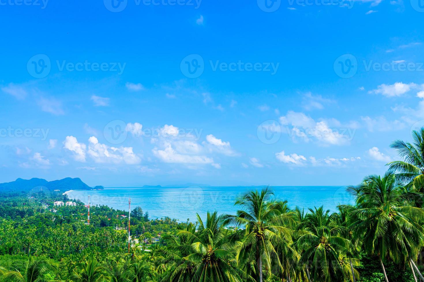 punto di vista di naern thae wada a nakhon si thammarat, tailandia foto