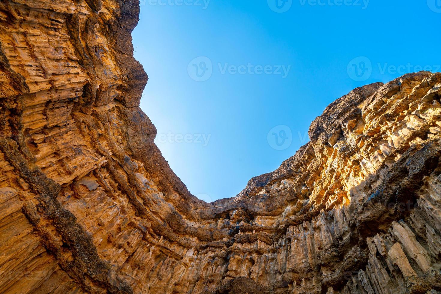 pha chor o il grand canyon chiangmai nel parco nazionale di mae wang, chiang mai, thailandia foto