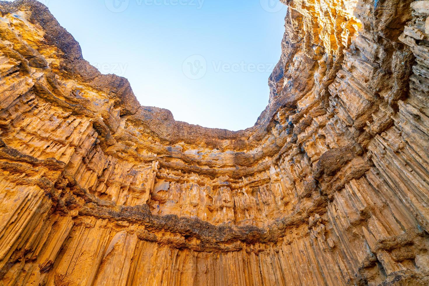 pha chor o il grand canyon chiangmai nel parco nazionale di mae wang, chiang mai, thailandia foto