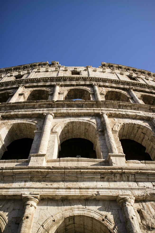 costruttivo dettagli di il colosseo foto