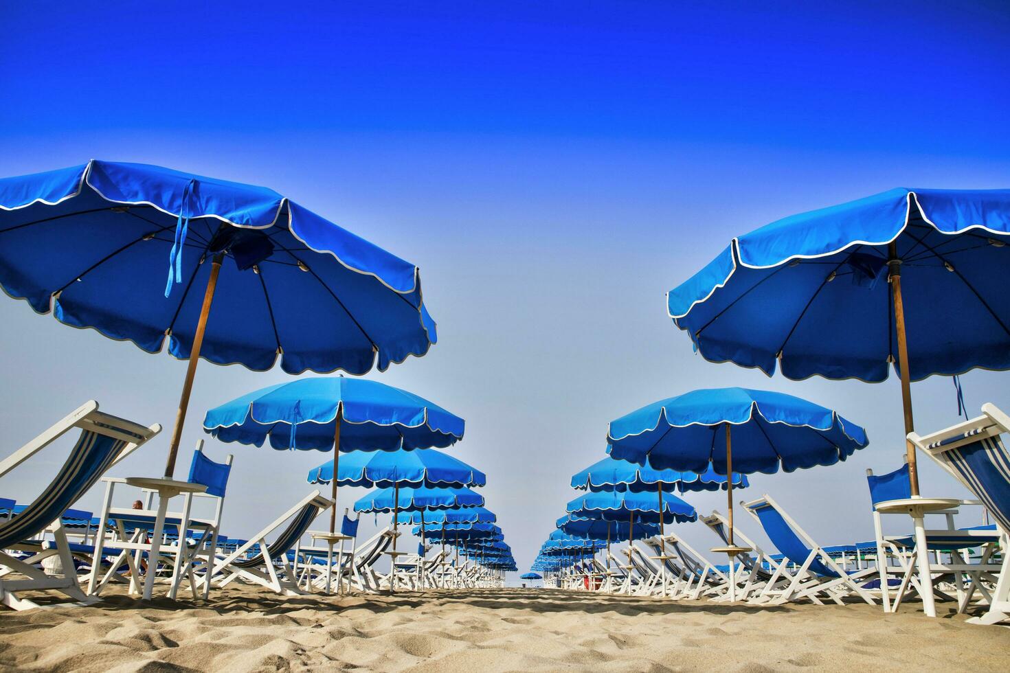 viareggio e suo spiaggia foto